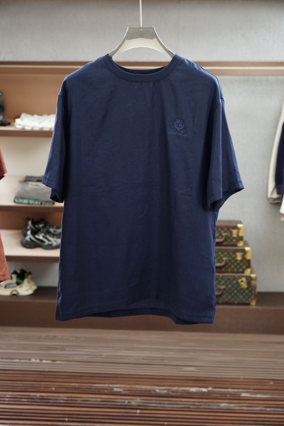 Loro Piana/2026春夏圆领短袖，简约低调奢华气质，商务休闲，一贯的好版型 进口原版超细进口柔
