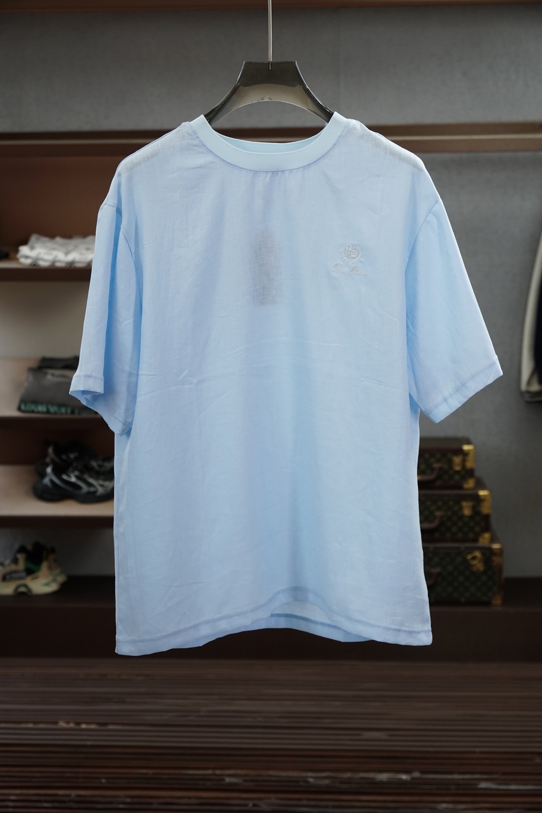 Loro Piana/2026春夏圆领短袖，简约低调奢华气质，商务休闲，一贯的好版型 进口原版超细进口柔