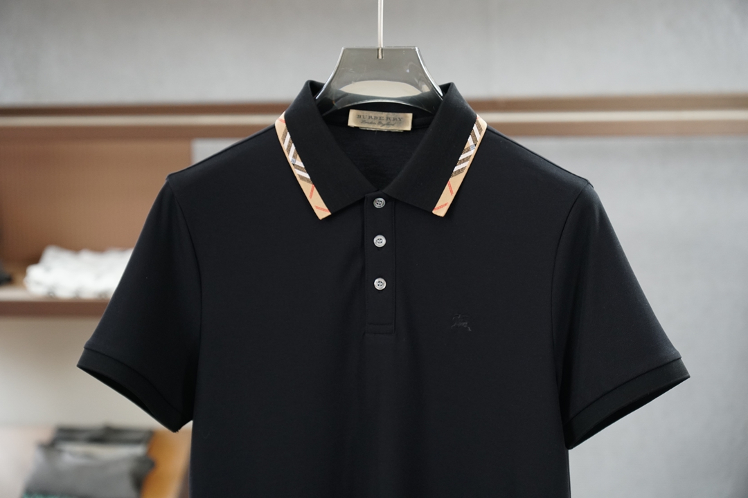 ，BBR巴宝莉/2026ss新品上线🛒🎺✨🍻👁️👁️经典焕新高端珠地Polo衫 面料黑科技，穿出来的舒适