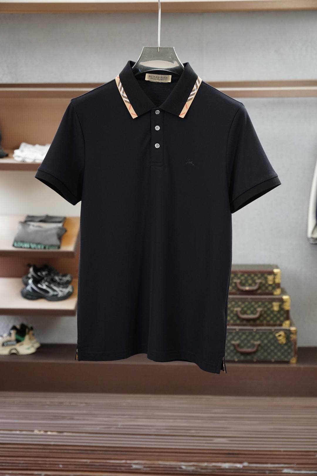 ，BBR巴宝莉/2026ss新品上线🛒🎺✨🍻👁️👁️经典焕新高端珠地Polo衫 面料黑科技，穿出来的舒适