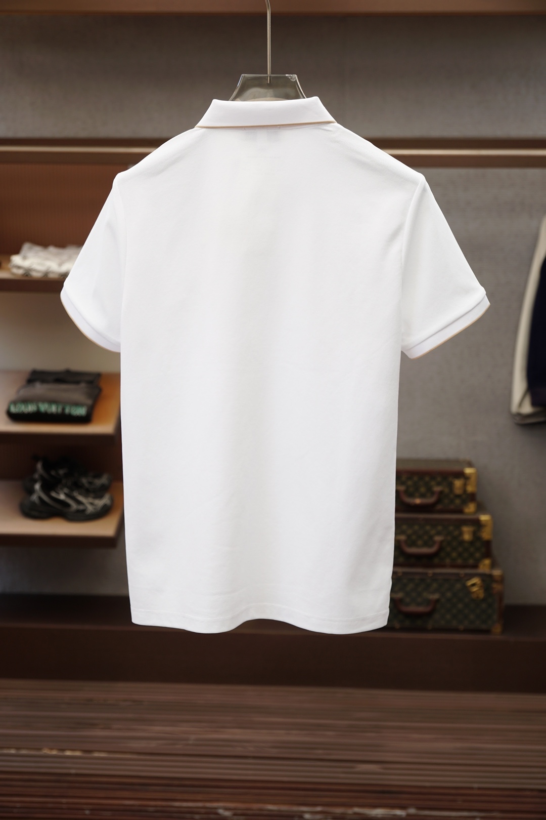 爱马仕，Hermes-2026春夏新品男士短袖Polo衫，以利落简约线条勾勒经典轮廓，💤💕🎊💐纯色主调低