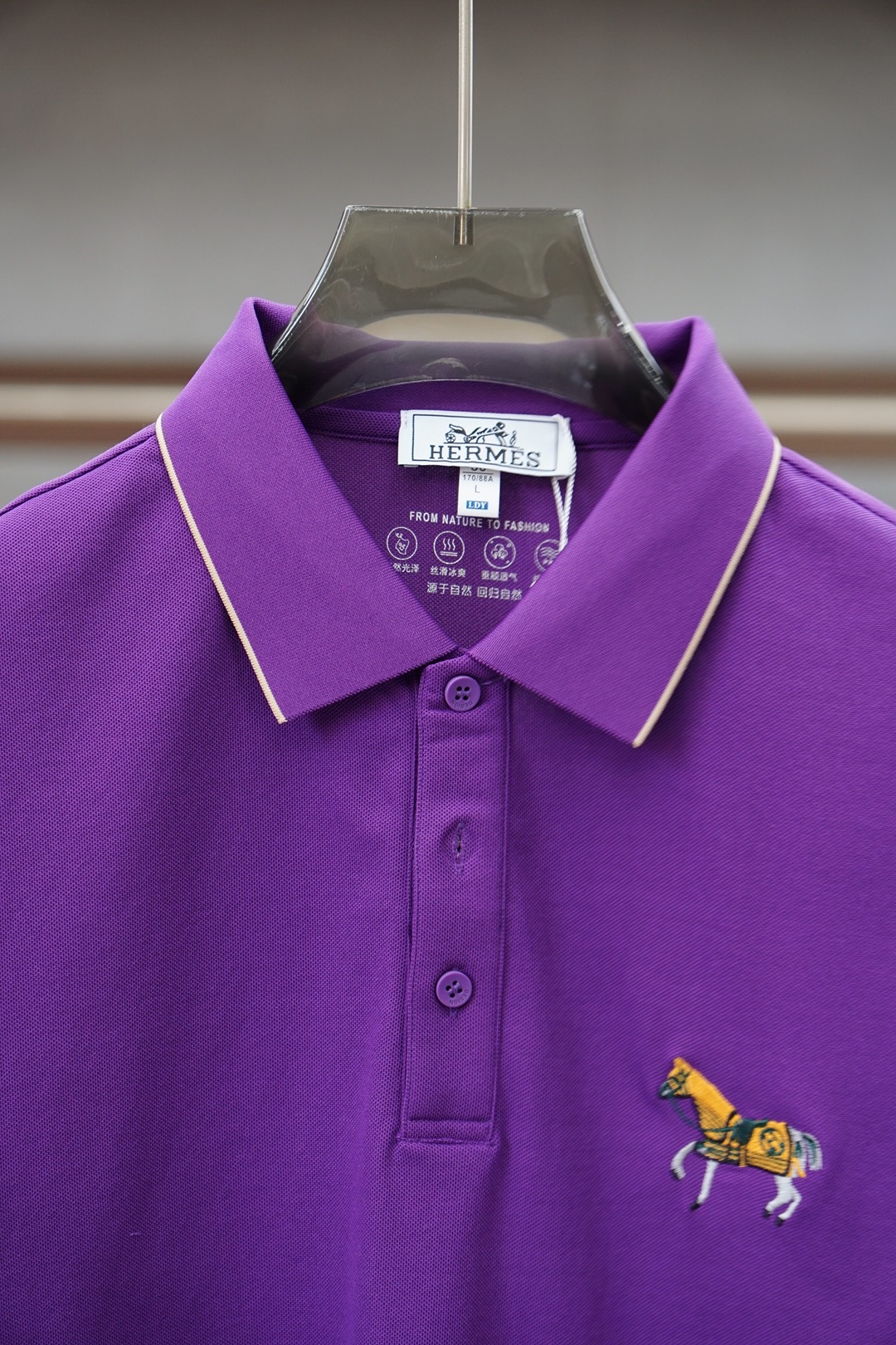 爱马仕，Hermes-2026春夏新品男士短袖Polo衫，以利落简约线条勾勒经典轮廓，💤💕🎊💐纯色主调低