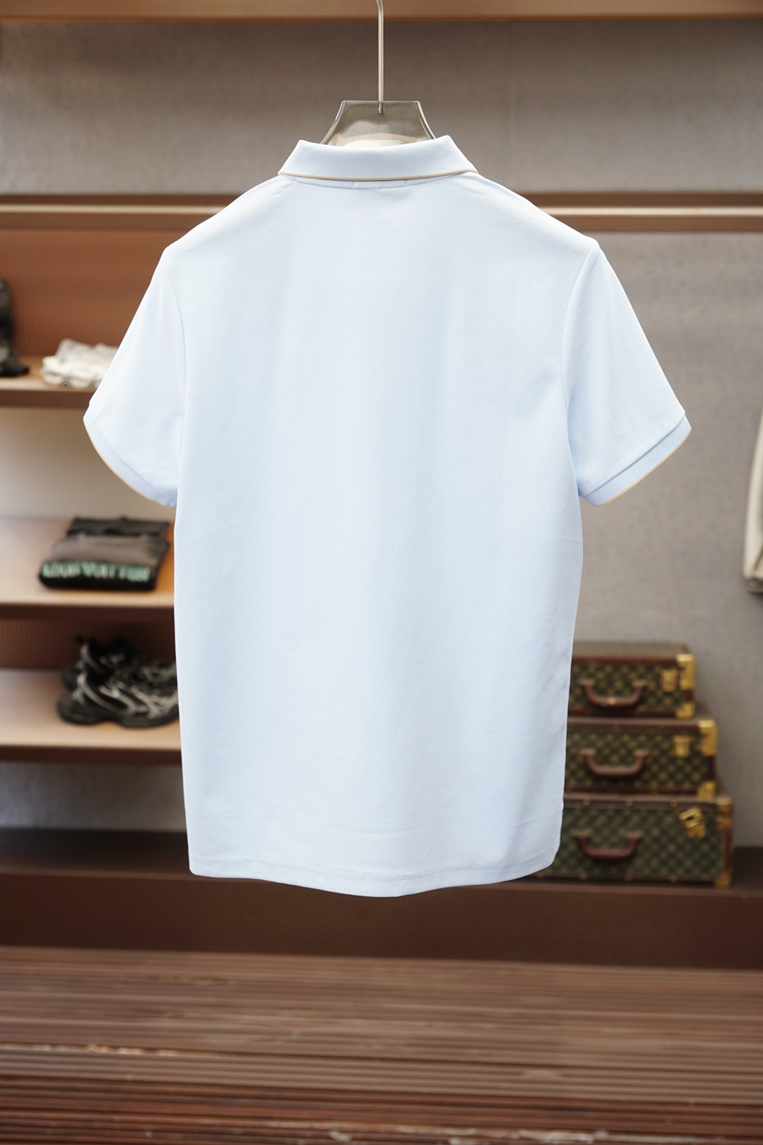 爱马仕，Hermes-2026春夏新品男士短袖Polo衫，以利落简约线条勾勒经典轮廓，💤💕🎊💐纯色主调低