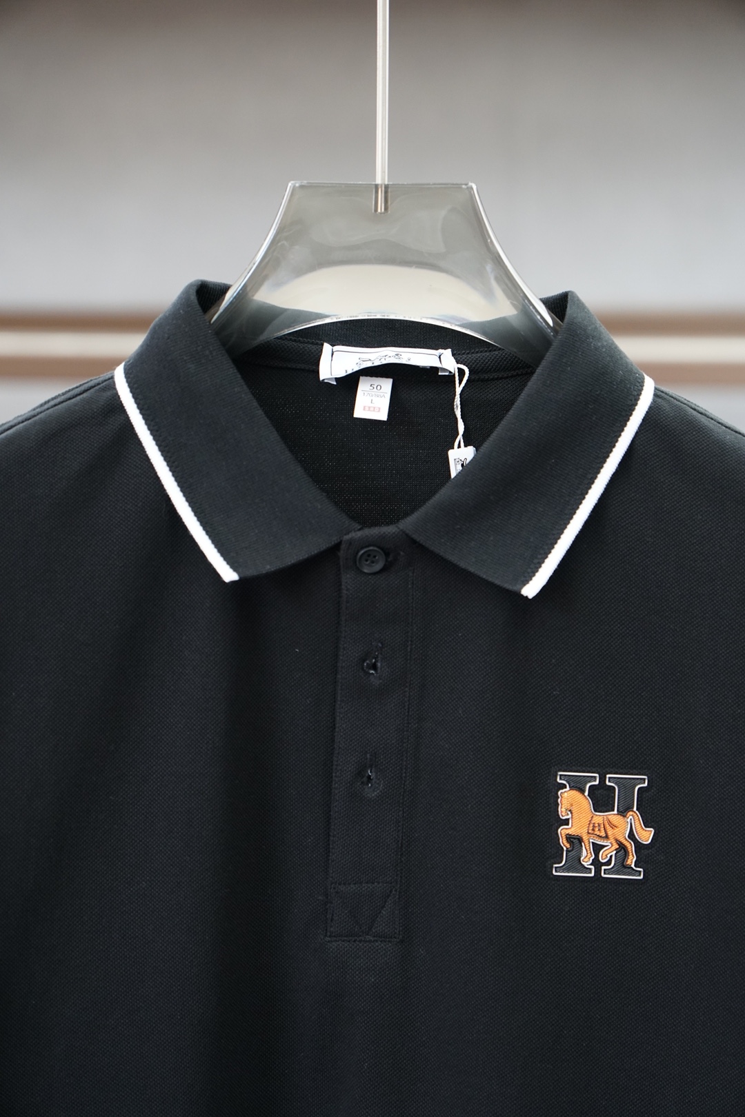 爱马仕，Hermes，2026春夏新品男士短袖Polo衫，以利落简约线条勾勒经典轮廓，💤💕🎊💐纯色主调低