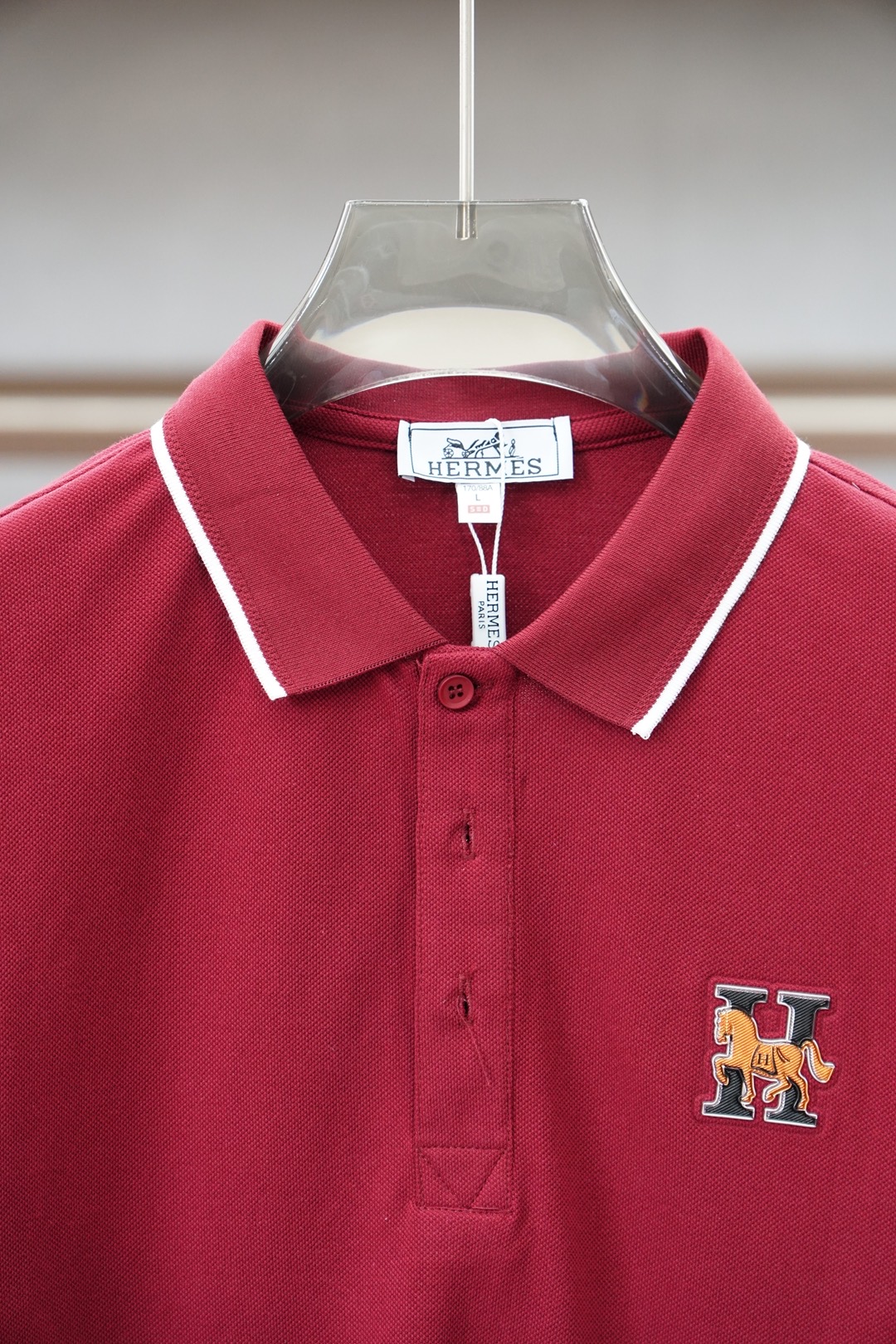 爱马仕，Hermes，2026春夏新品男士短袖Polo衫，以利落简约线条勾勒经典轮廓，💤💕🎊💐纯色主调低