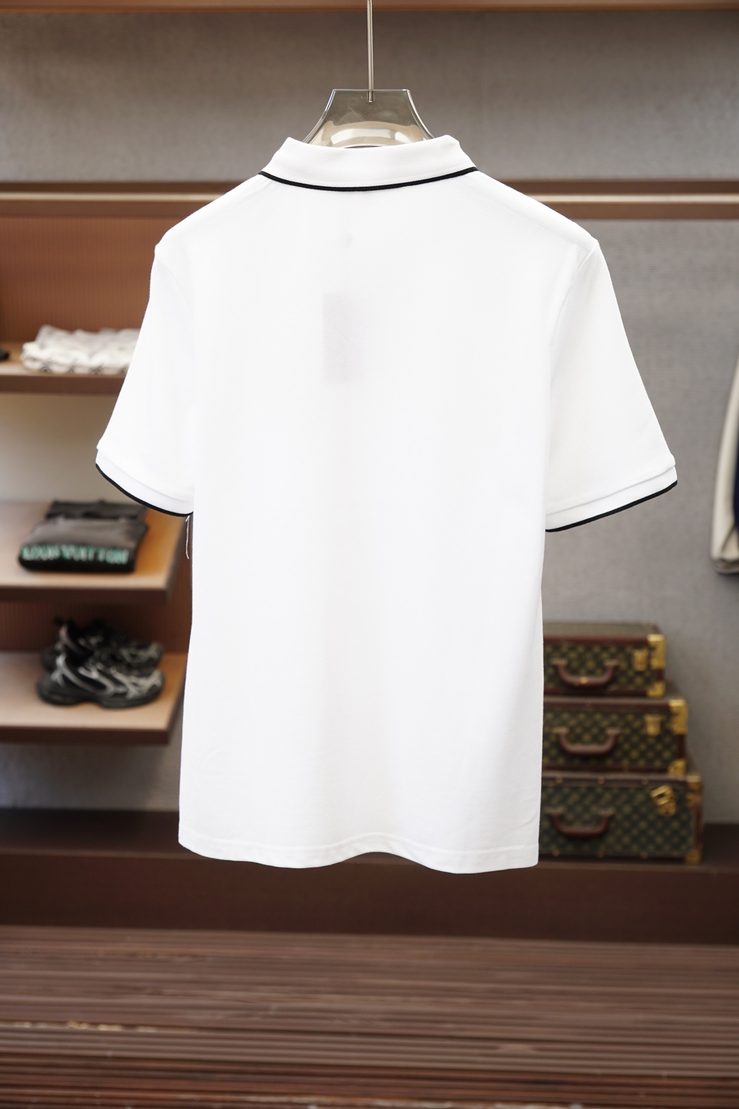 Loro Piana/2026春夏新品男士短袖Polo衫，以利落简约线条勾勒经典轮廓，💤💕🎊💐纯色主调低