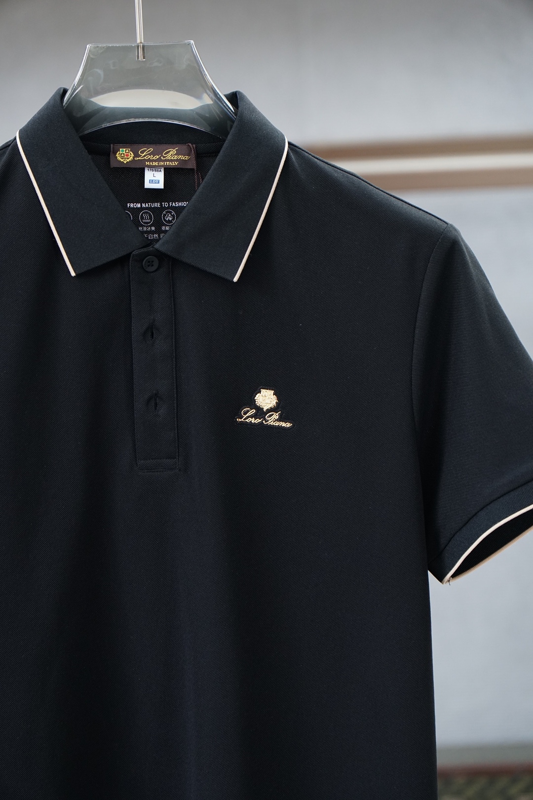 Loro Piana/2026ss新品上线🔥🔛🫥💐🌺纯棉珠地 Polo 衫甄选双面棉网眼朱地面料，棉的温