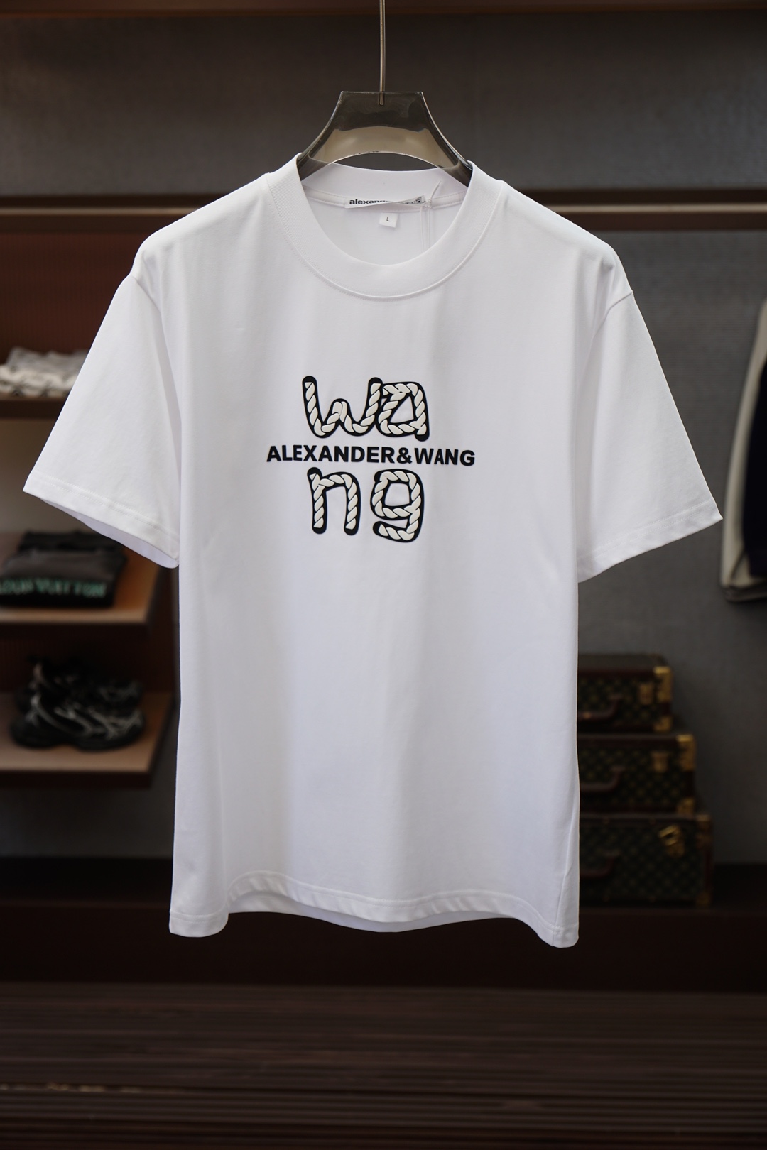 大王，Dawang/-SS26春夏新品，官网1.1官网1.1最新款，🍻🌷💤💕胸前刺绣大Logo字母，满满