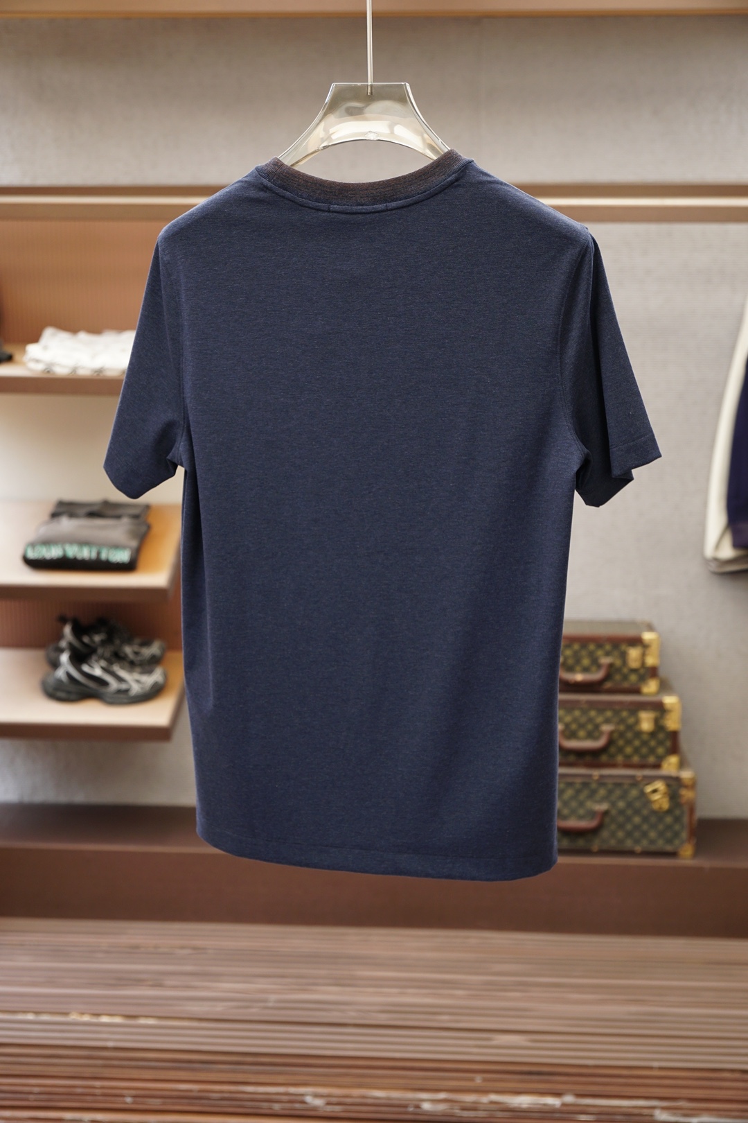 Loro Piana】百搭款来了哦！🔛🫥👽🌺💖丝滑舒适丝棉纱线元宝针织衫，男士必备圆领短袖T恤、解锁夏日