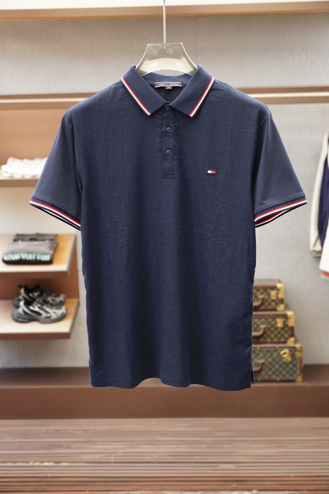 Tommy 2026ss新品上线🔥🔥🔥经典焕新高端珠地Polo衫 面料黑科技，穿出来的舒适奢感，采用双面
