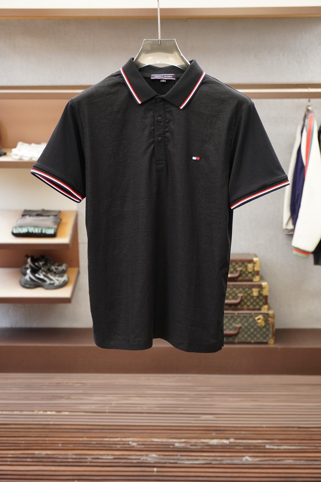 Tommy 2026ss新品上线🔥🔥🔥经典焕新高端珠地Polo衫 面料黑科技，穿出来的舒适奢感，采用双面