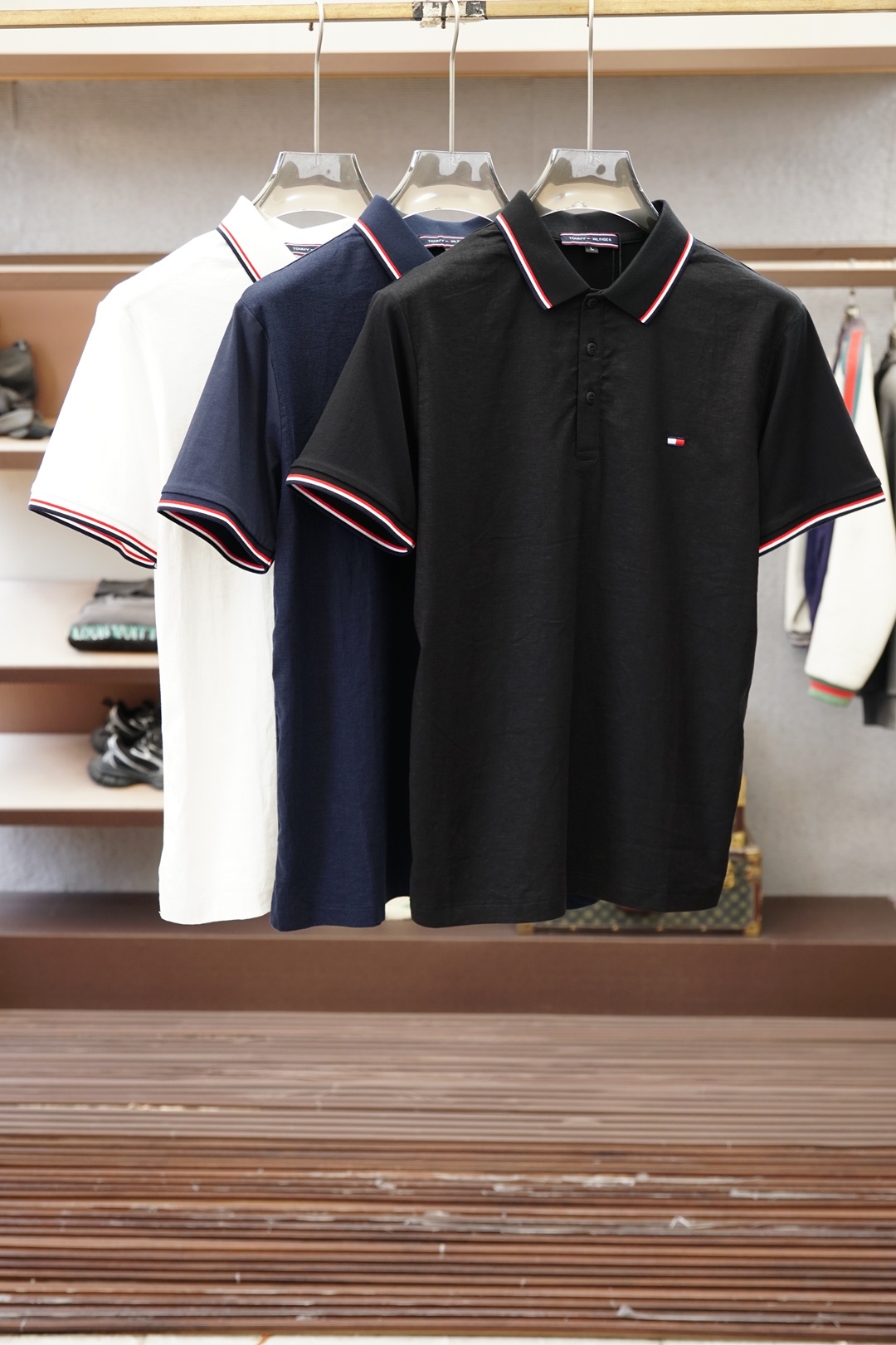 Tommy 2026ss新品上线🔥🔥🔥经典焕新高端珠地Polo衫 面料黑科技，穿出来的舒适奢感，采用双面