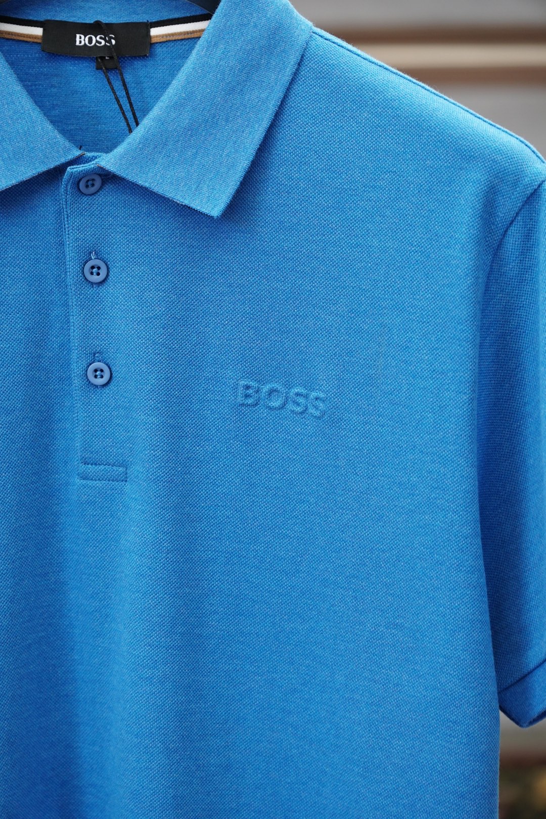 Boss-2026ss新品上线🔥🔥🔥经典焕新高端珠地Polo衫 面料黑科技，穿出来的舒适奢感，采用双面珠