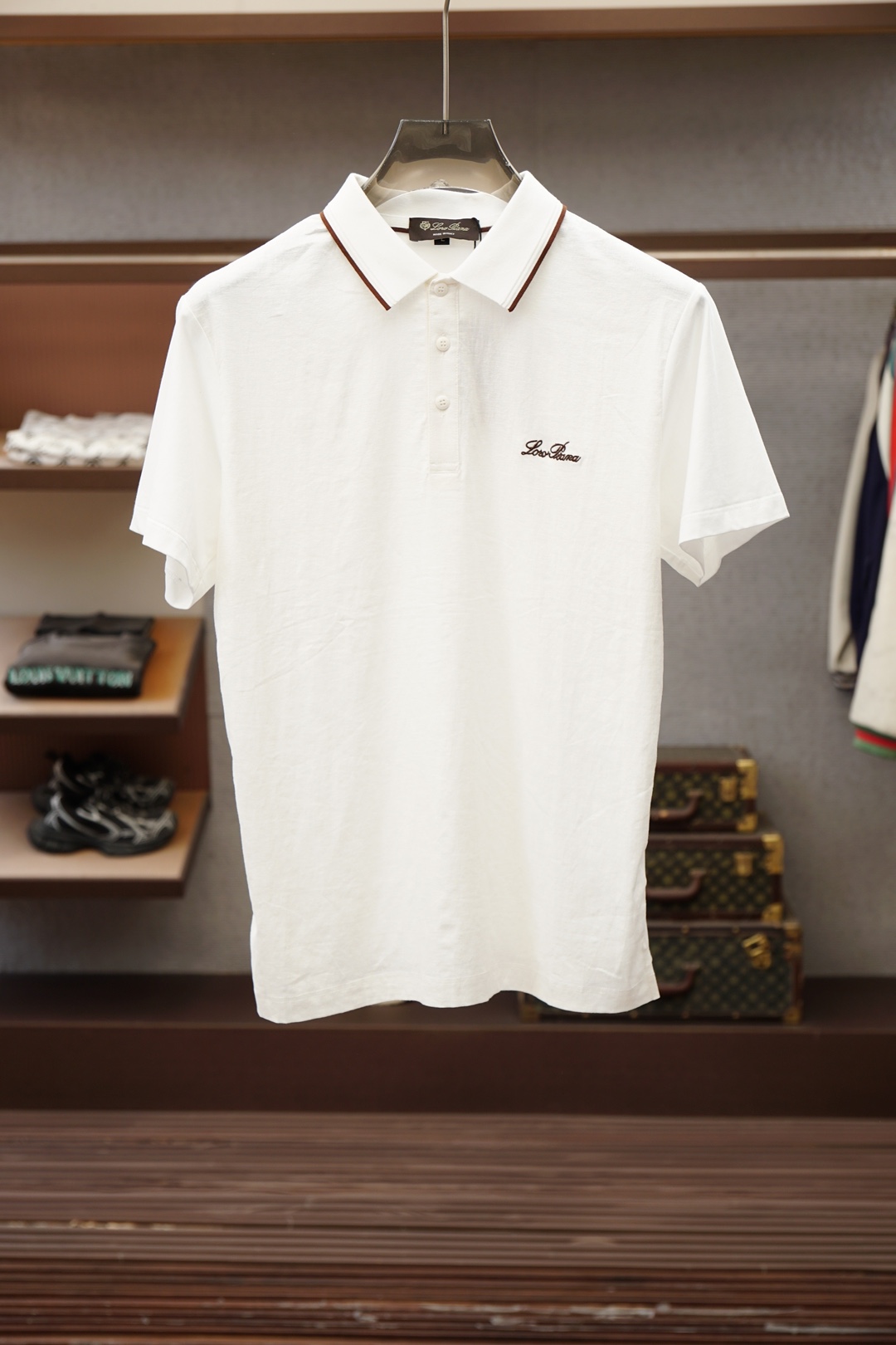 Loro Piana/2026ss新品上线🔥🔥🔥经典焕新高端珠地Polo衫 面料黑科技，穿出来的舒适奢感
