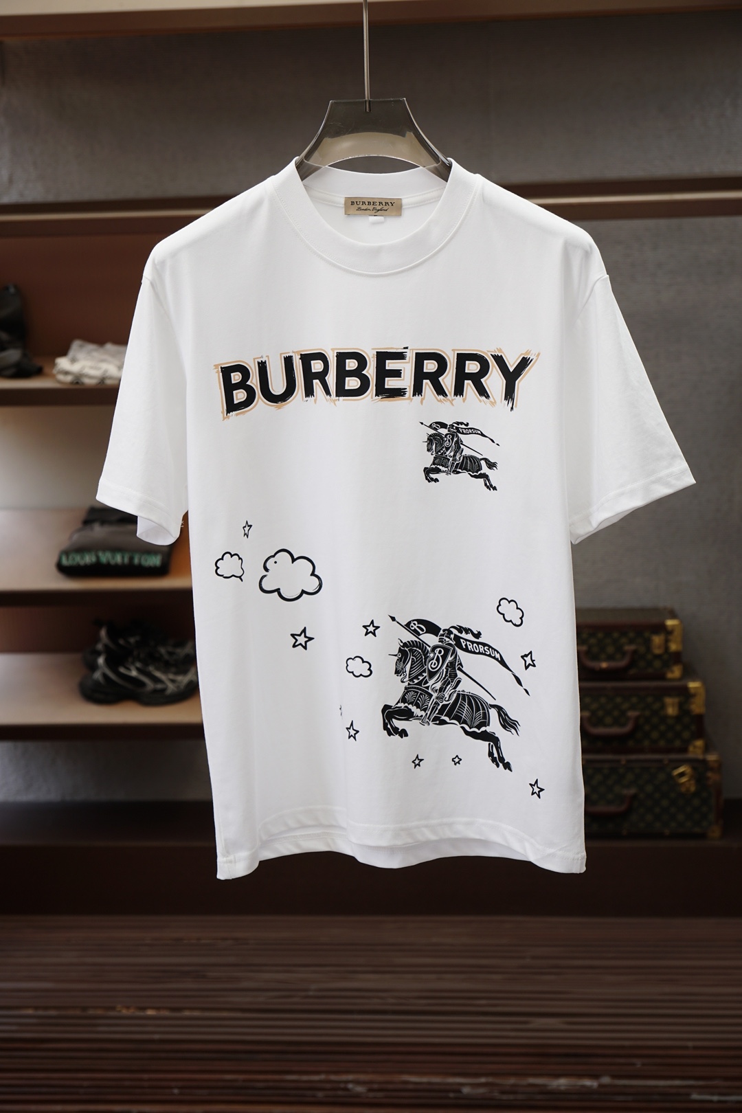 BBR-26新品专柜代购臻选高版本质地A级 🎊🌺🌷🍻26/S夏季专柜最新款圆领短袖 高端订制 设计前卫时