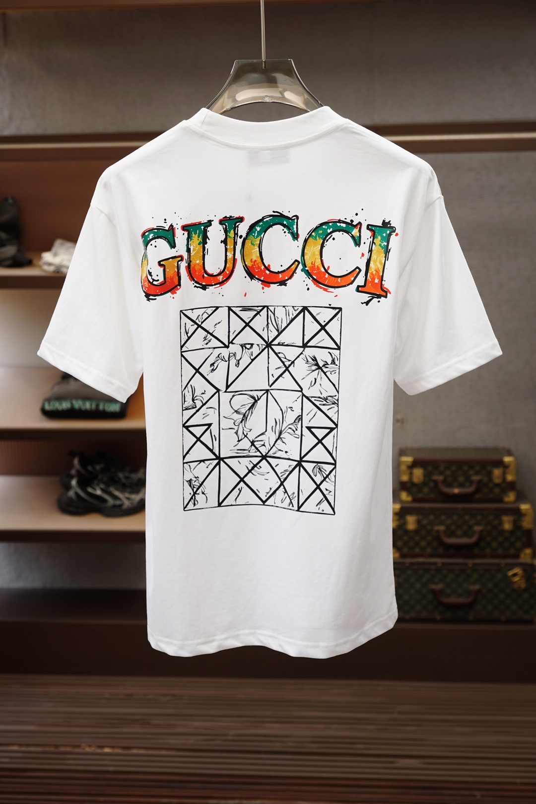 Gucci古奇-26新品专柜代购臻选高版本质地A级 🎊🌺🌷🍻26/S夏季专柜最新款圆领短袖 高端订制 设
