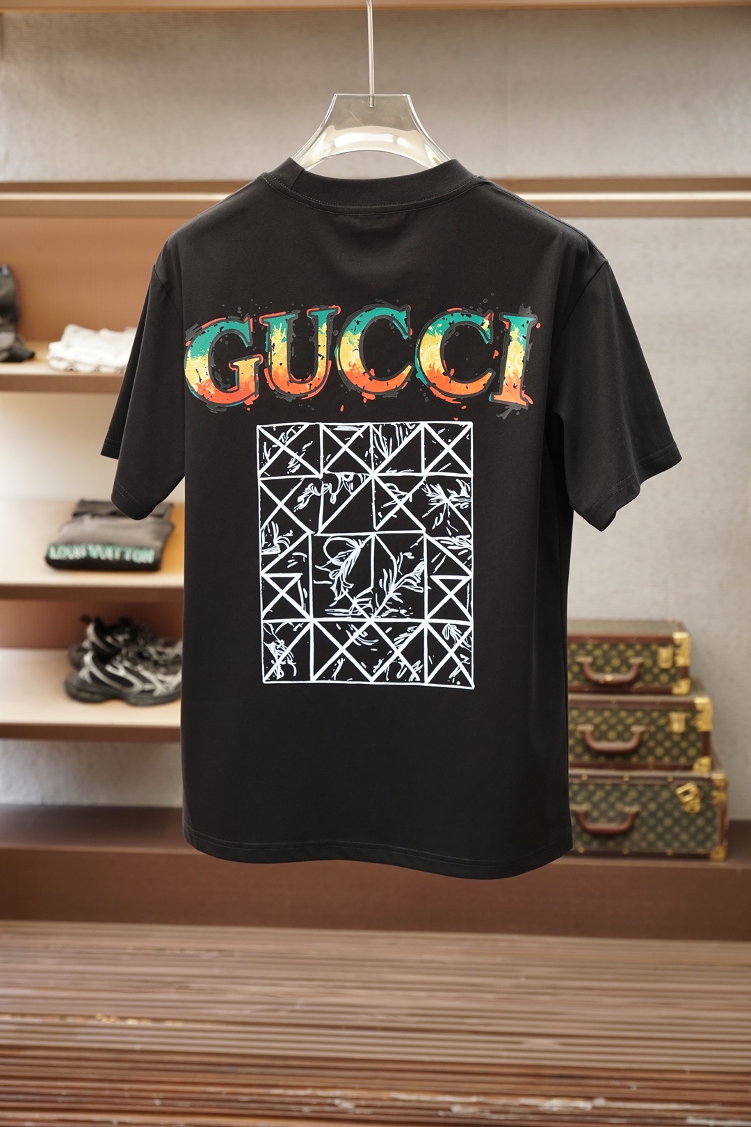 Gucci古奇-26新品专柜代购臻选高版本质地A级 🎊🌺🌷🍻26/S夏季专柜最新款圆领短袖 高端订制 设