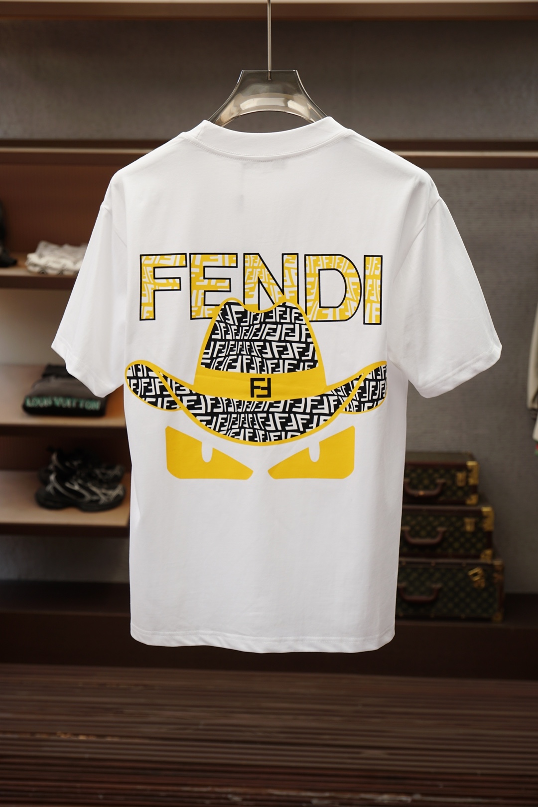 Fendi 芬迪-26新品专柜代购臻选高版本质地A级 🎊🌺🌷🍻26/S夏季专柜最新款圆领短袖 高端订制 
