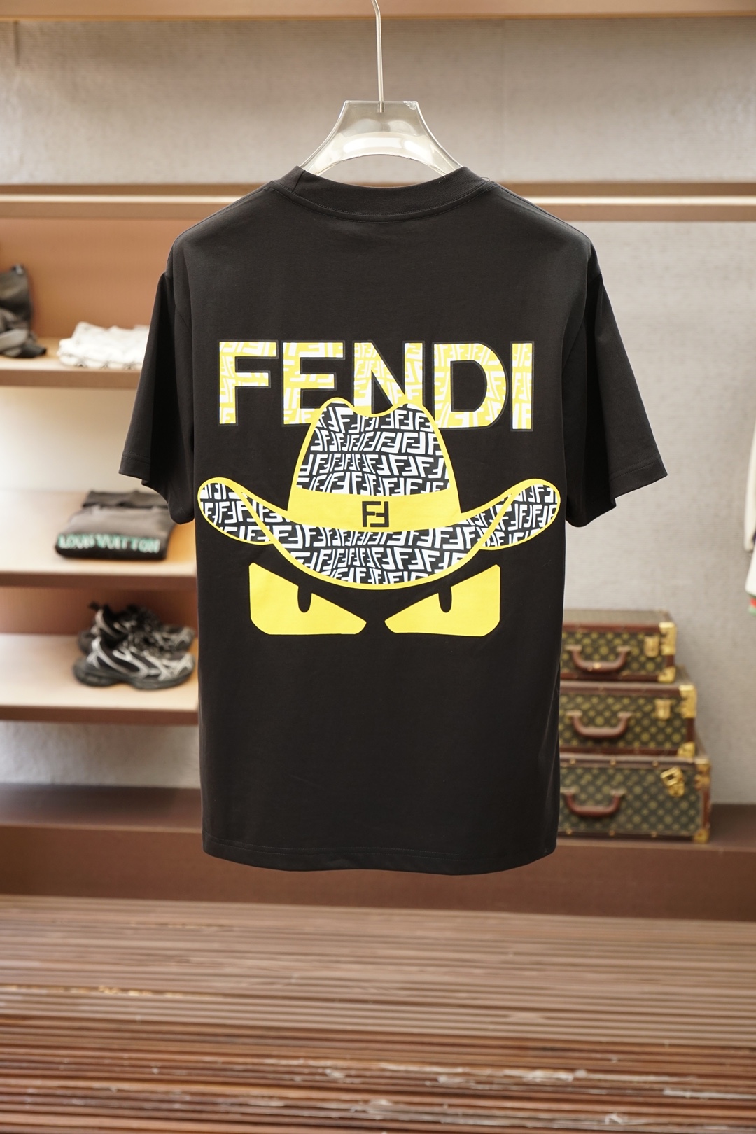Fendi 芬迪-26新品专柜代购臻选高版本质地A级 🎊🌺🌷🍻26/S夏季专柜最新款圆领短袖 高端订制 