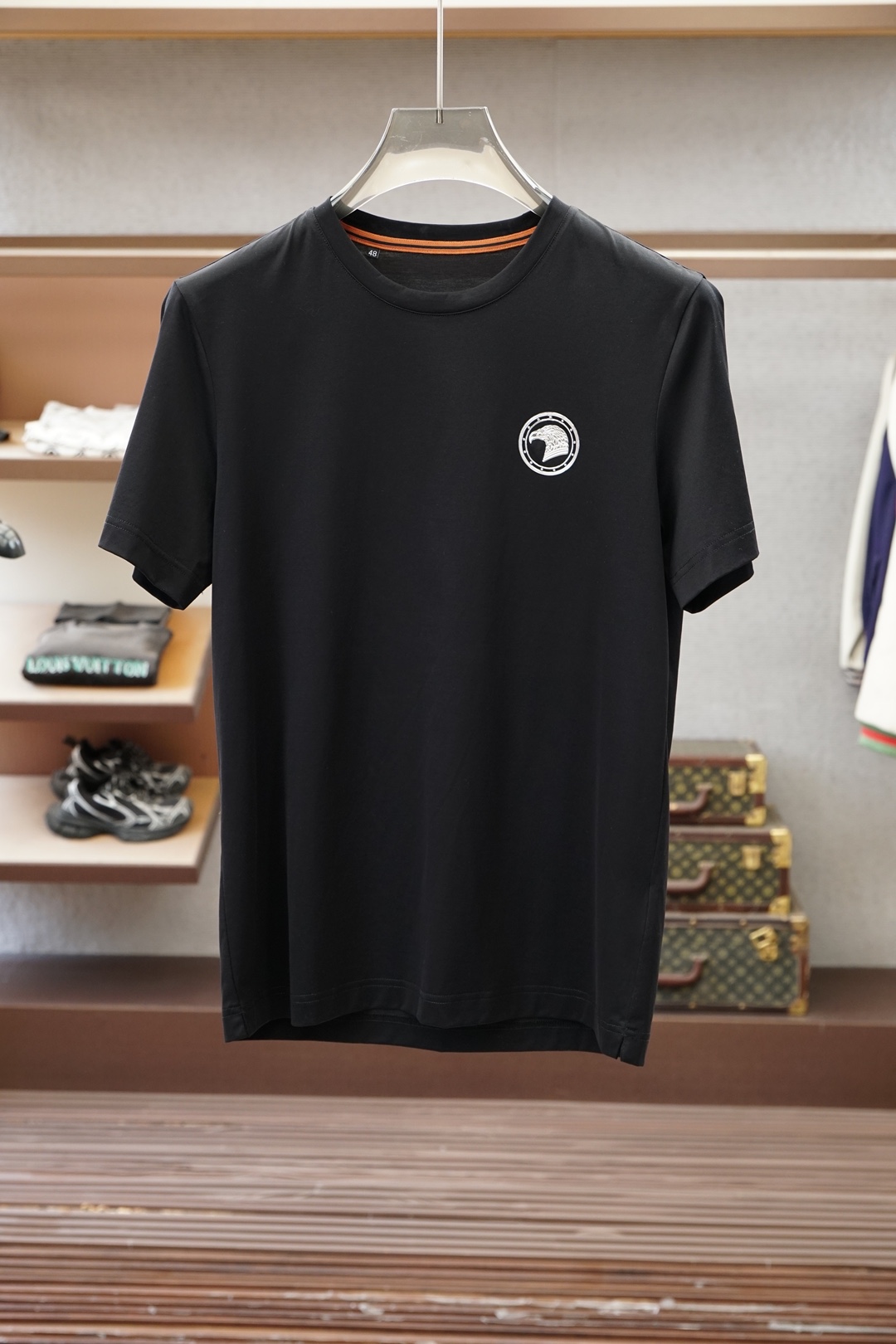 史蒂芬/2026夏季新款短袖T恤，💤🆗ku🤩🐎胸前大Logo工艺，个性艺术系列全网独家首发 百搭款细节处