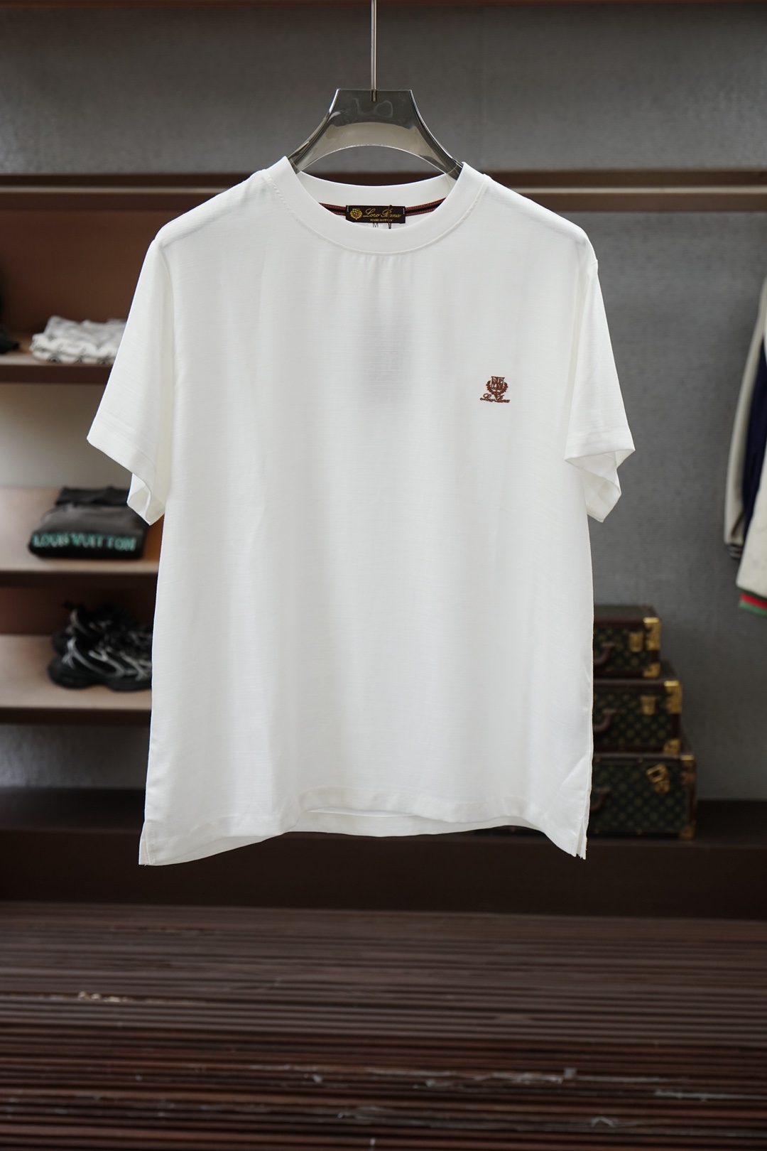 Loro Piana/🔥🔥🍻💤💐26时尚薄款休闲短裤套装 采用客供高密度纯棉材质面料，软糯亲肤，抗皱立挺
