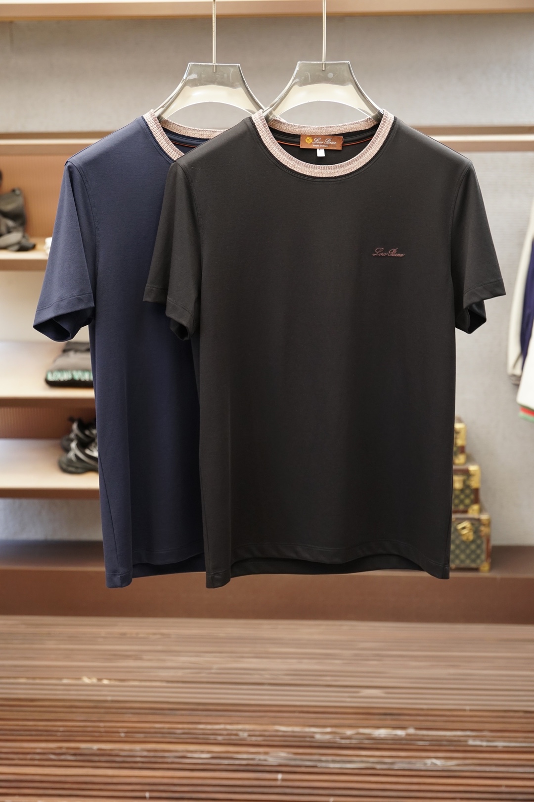 Loro Piana-2026春夏男士短袖T恤，🍐🍻💤专柜1.1顶级打造，高级定制面料控必入款，极具品牌