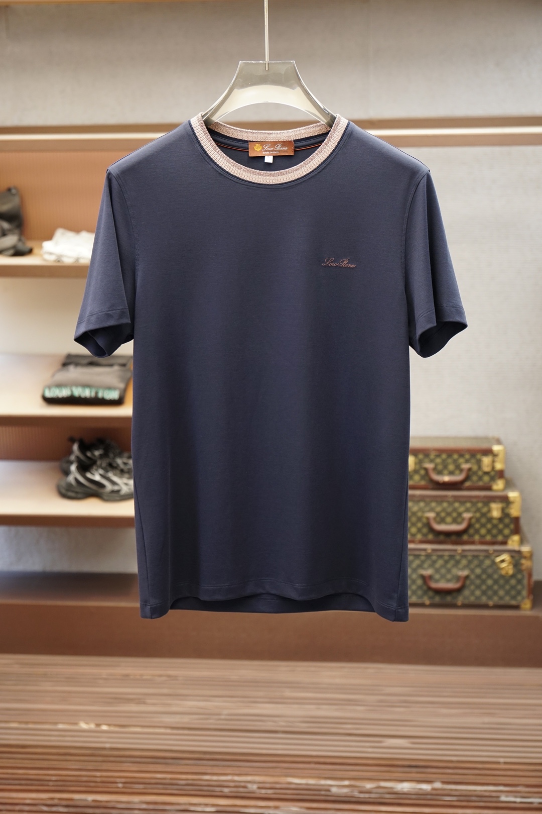 Loro Piana-2026春夏男士短袖T恤，🍐🍻💤专柜1.1顶级打造，高级定制面料控必入款，极具品牌