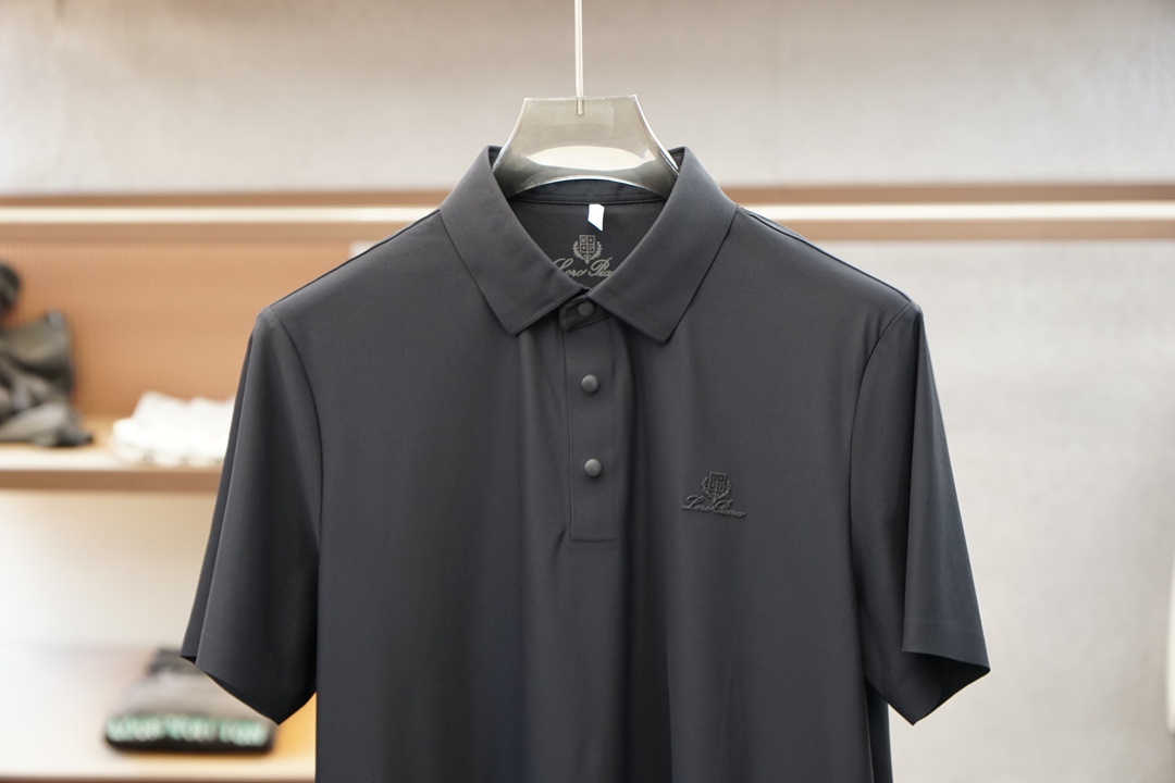 Loro Piana/2026夏款超薄速干凉爽短袖Polo，🍐💤🎊高级感满满。精选面料，丝滑亲肤、透气垂