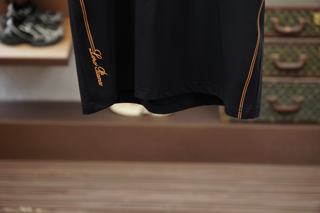 Loro Piana/2026春夏男士短袖T恤，🍐🍻💤专柜1.1顶级打造，高级定制面料控必入款，极具品牌