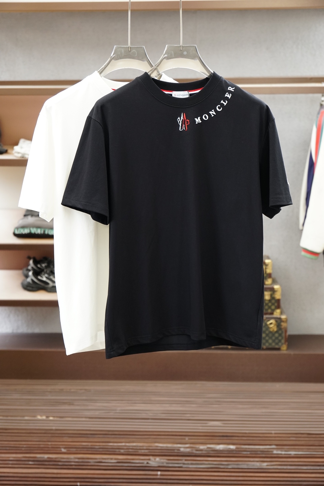 蒙口/Moncler/2026春夏男士短袖T恤，🍐🍻💤专柜1.1顶级打造，高级定制面料控必入款，极具品牌