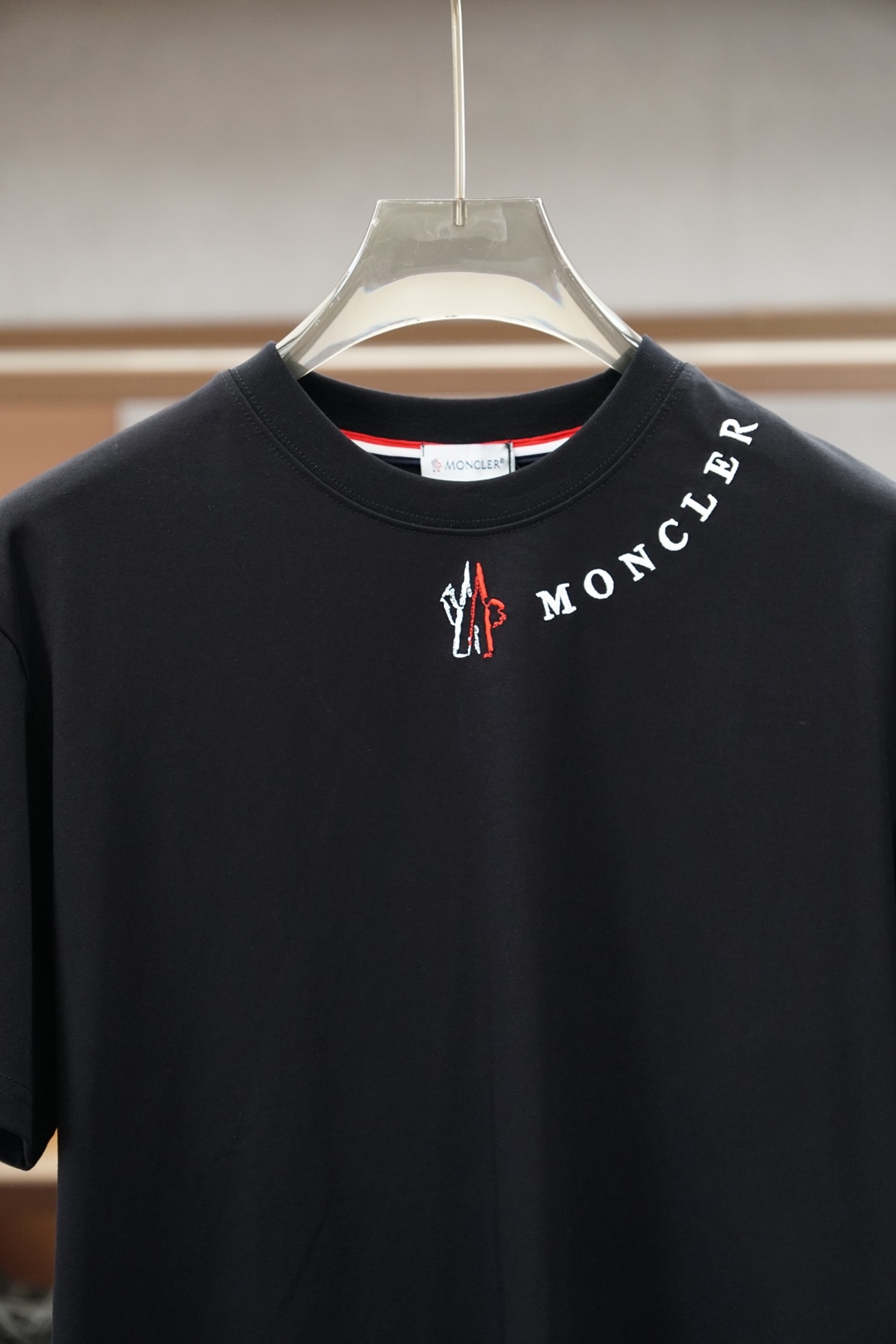 蒙口/Moncler/2026春夏男士短袖T恤，🍐🍻💤专柜1.1顶级打造，高级定制面料控必入款，极具品牌