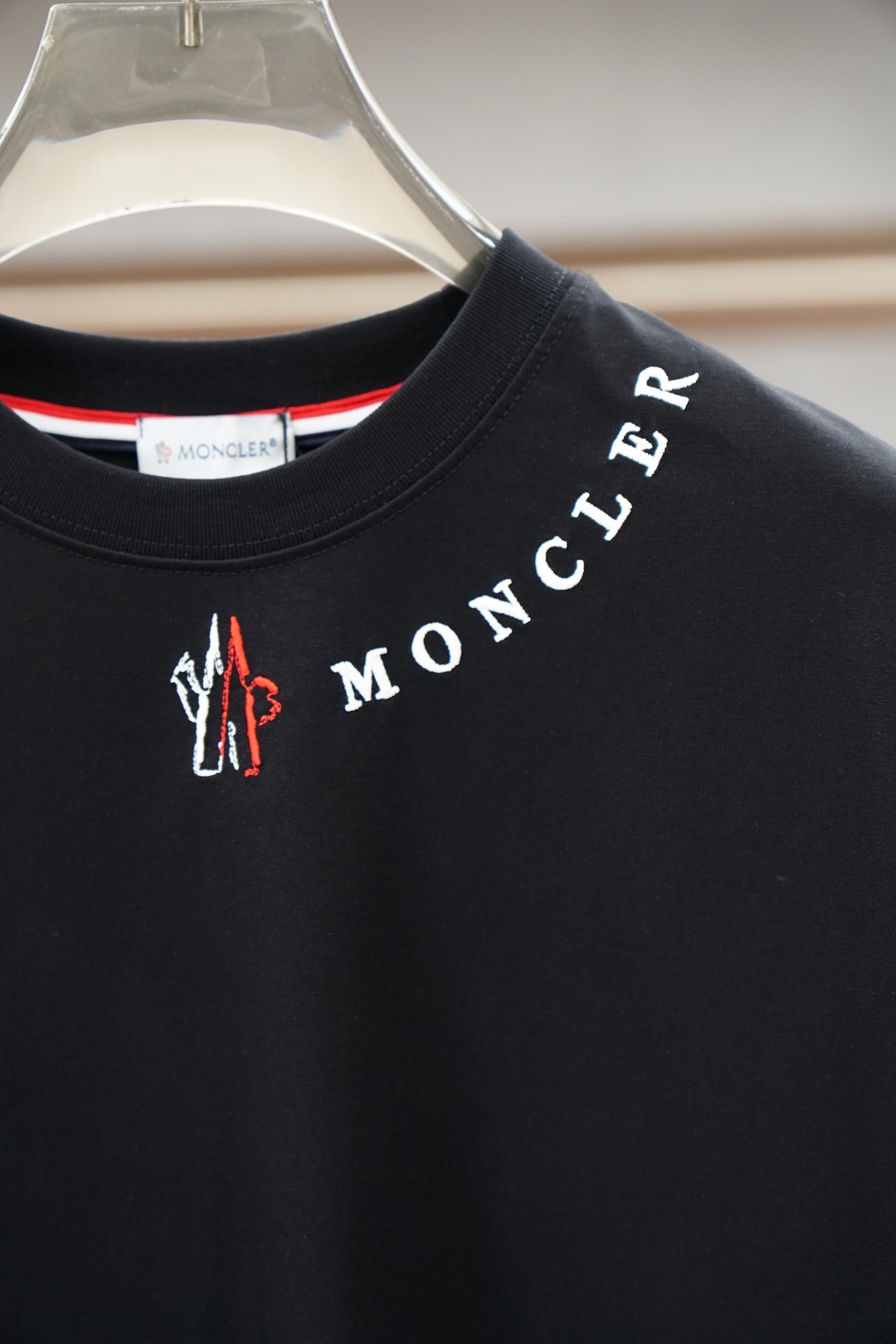 蒙口/Moncler/2026春夏男士短袖T恤，🍐🍻💤专柜1.1顶级打造，高级定制面料控必入款，极具品牌