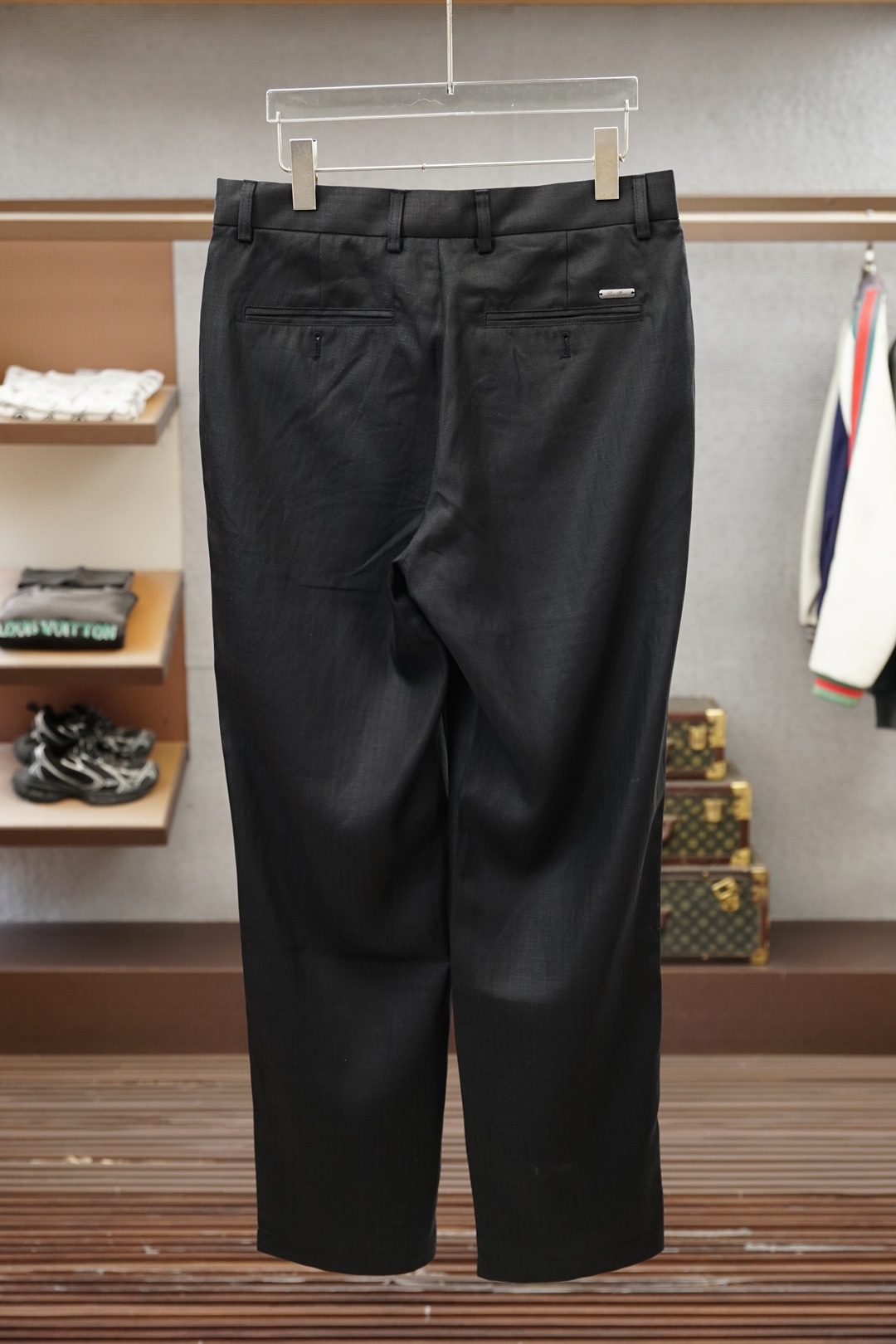 🔥🔥Loro Piana高级轻奢商务系列男士麻裤👖颜色：亚麻、黑色、咖色码数：48-50-52-5456