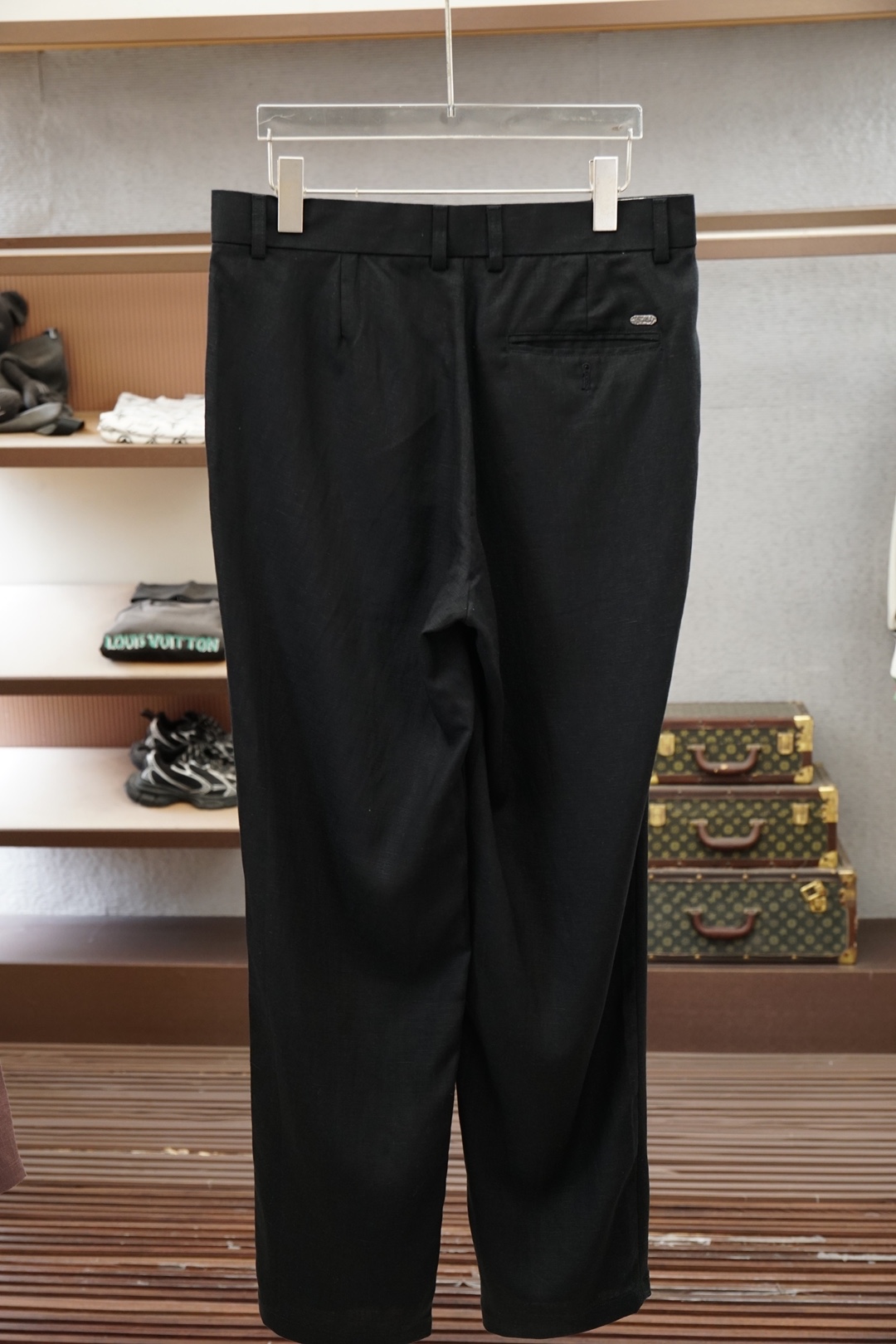 🔥🔥Loro Piana高级轻奢商务系列男士麻裤👖颜色：亚麻、黑色、咖色码数：48-50-52-5456