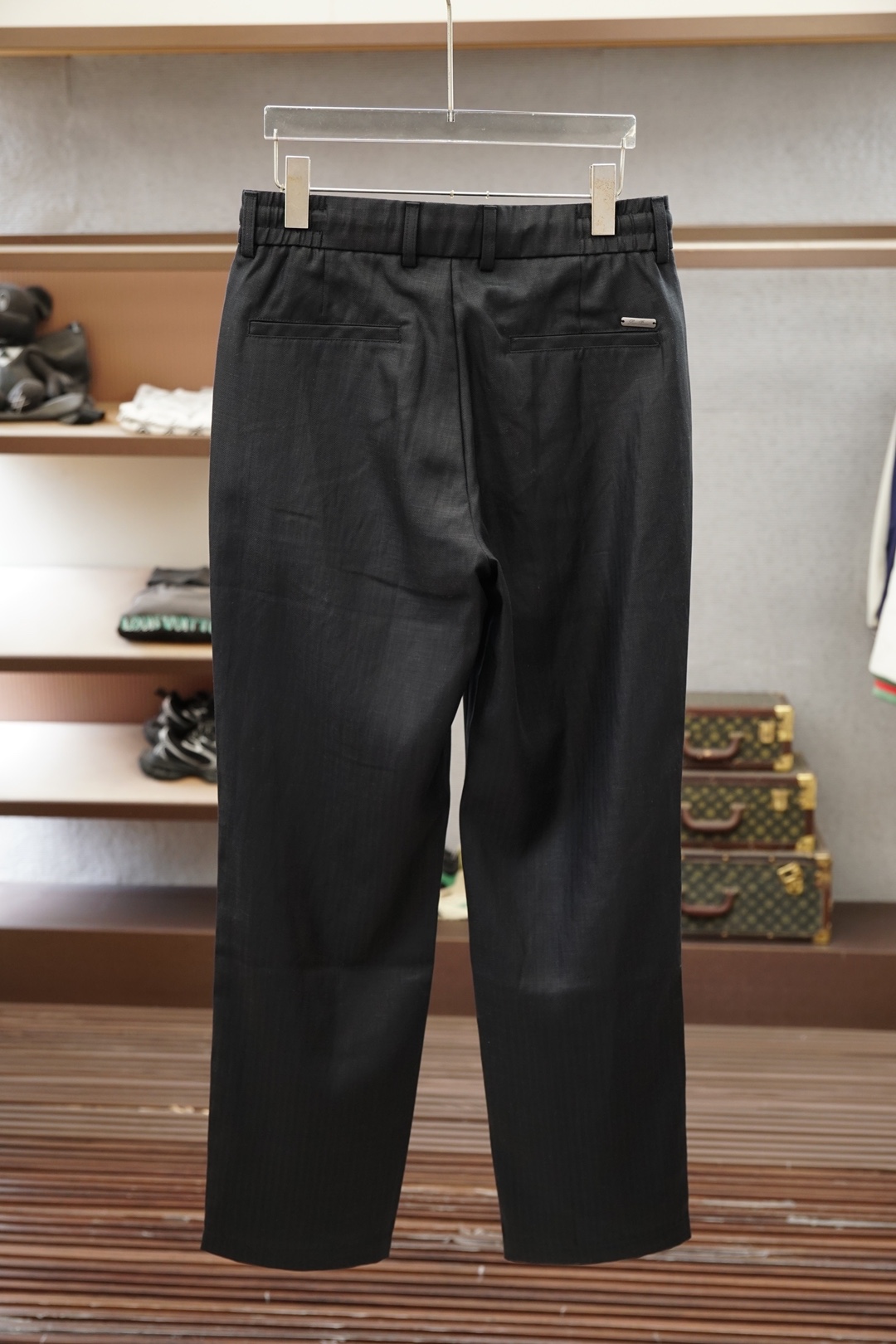 🔥🔥Loro Piana高级轻奢商务系列男士麻裤👖颜色：米白，黑码数：48-50-52-5456
