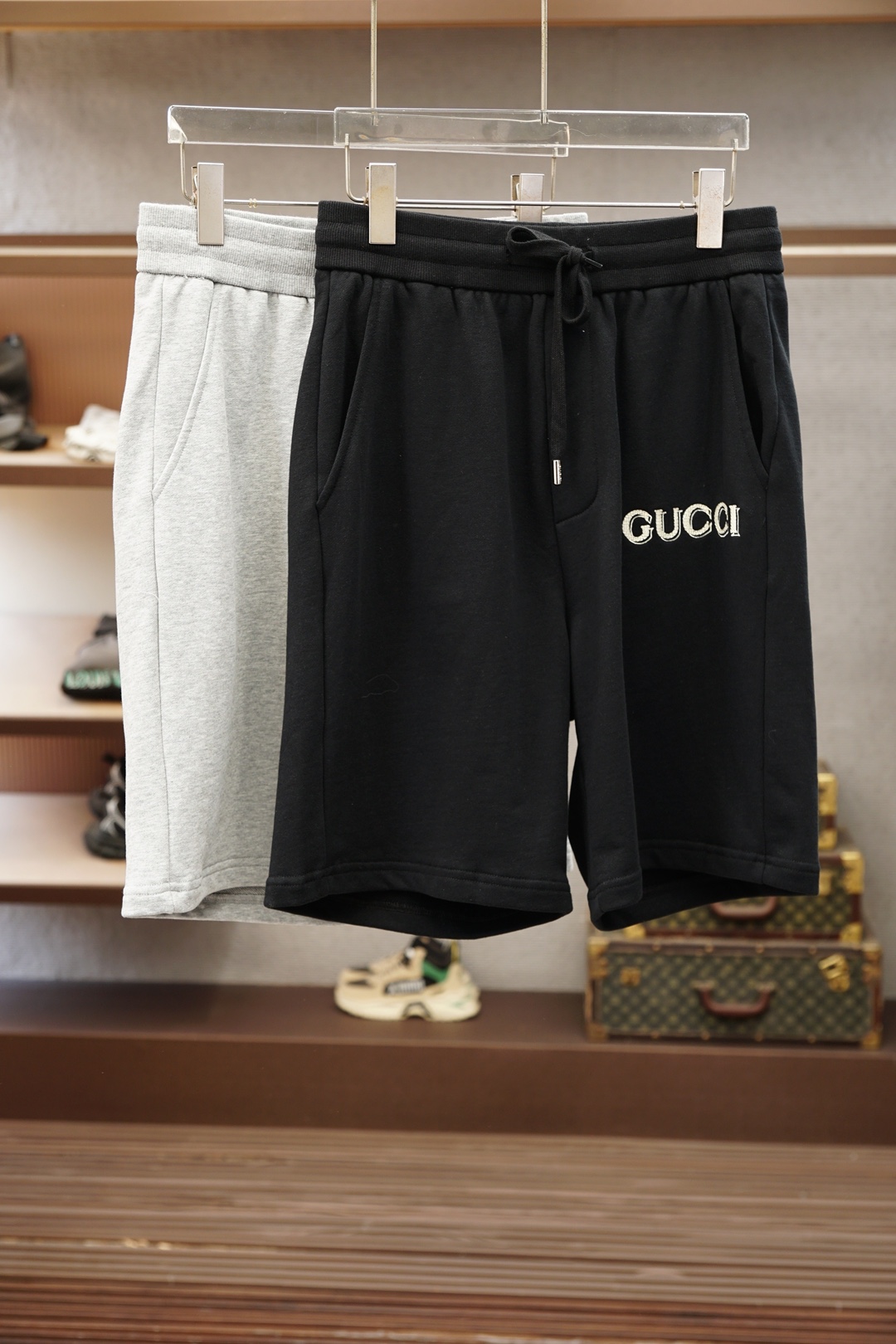 Gucci古奇，2026ss新品上线🔥🌹🍻🧨男士短裤  精选高支双面针织面料，经特殊工艺处理，实现亲肤与