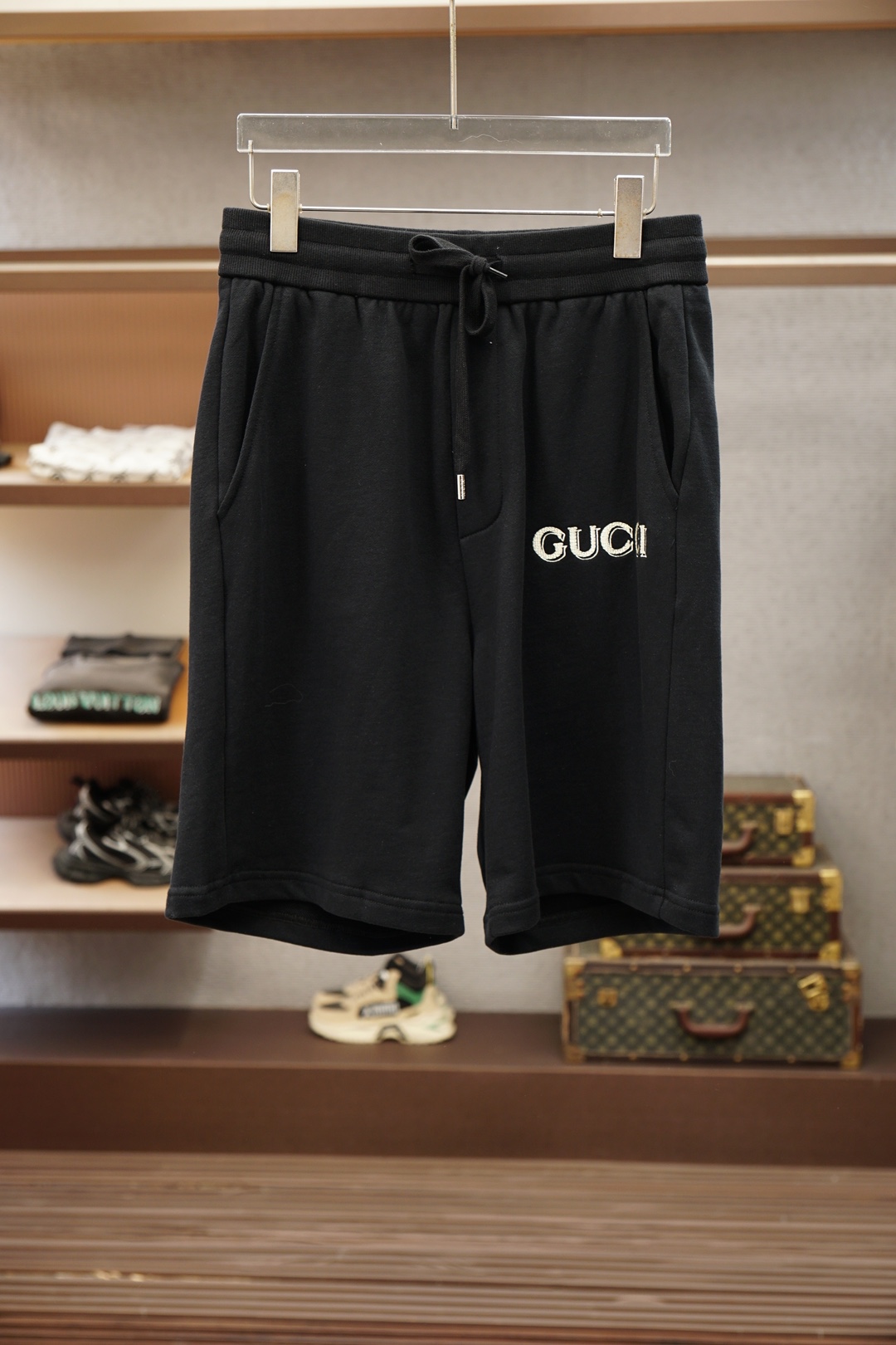 Gucci古奇，2026ss新品上线🔥🌹🍻🧨男士短裤  精选高支双面针织面料，经特殊工艺处理，实现亲肤与