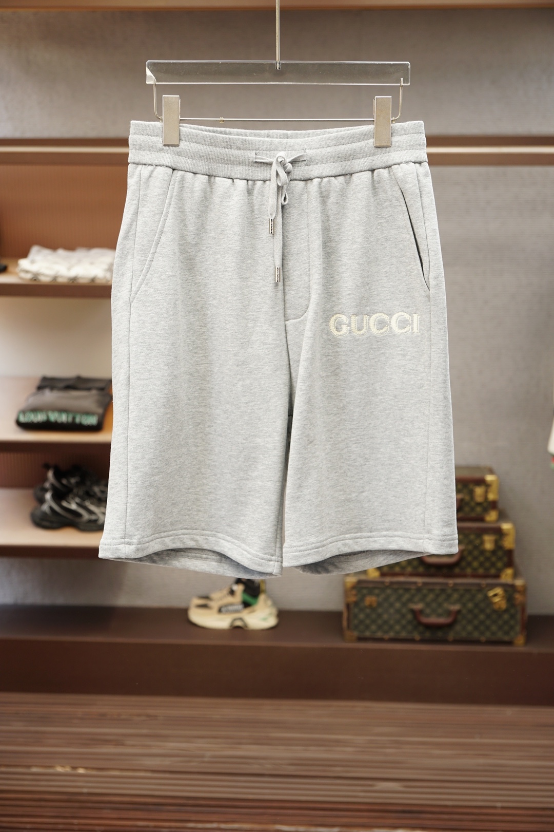 Gucci古奇，2026ss新品上线🔥🌹🍻🧨男士短裤  精选高支双面针织面料，经特殊工艺处理，实现亲肤与