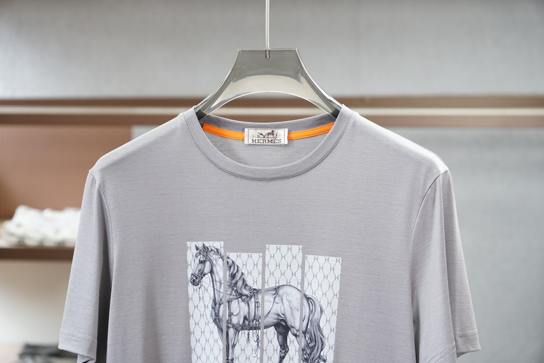 에르메스 남성 반팔 137064 Hermes T Shirt 썸네일 이미지