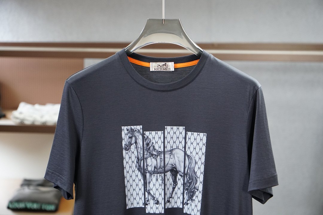 에르메스 남성 반팔 137063 Hermes T Shirt 썸네일 이미지