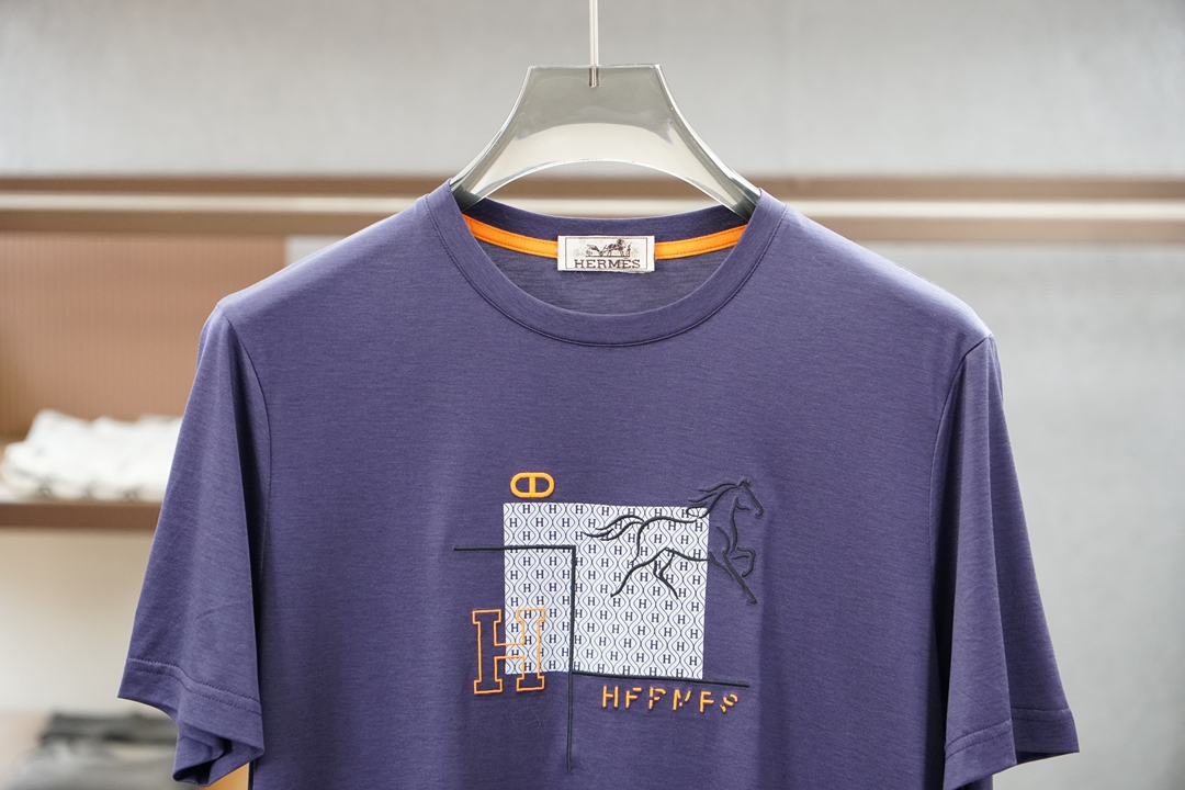 에르메스 남성 반팔 137058 Hermes T Shirt 썸네일 이미지