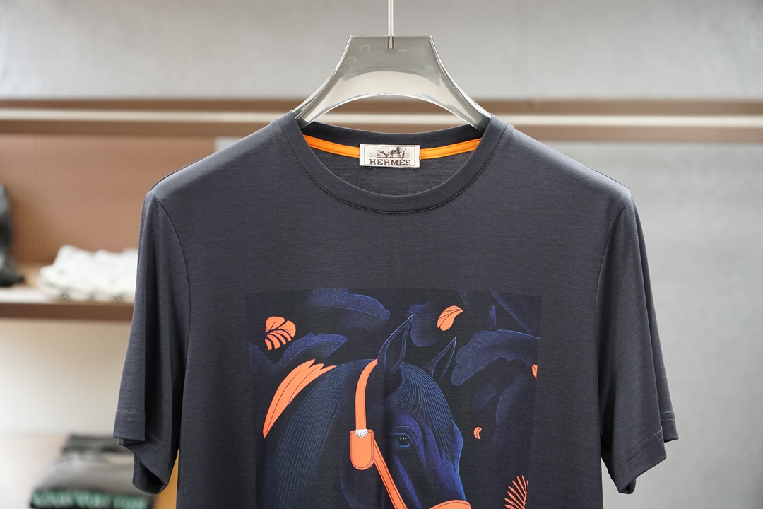 에르메스 남성 반팔 137060 Hermes T Shirt 썸네일 이미지