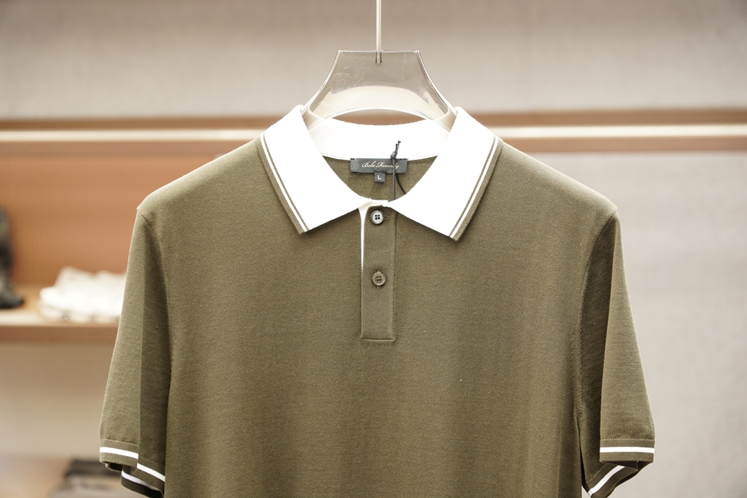 로로피아나 2026SS 남성 반팔 143316 Loro Piana T Shirt 상세 이미지 4