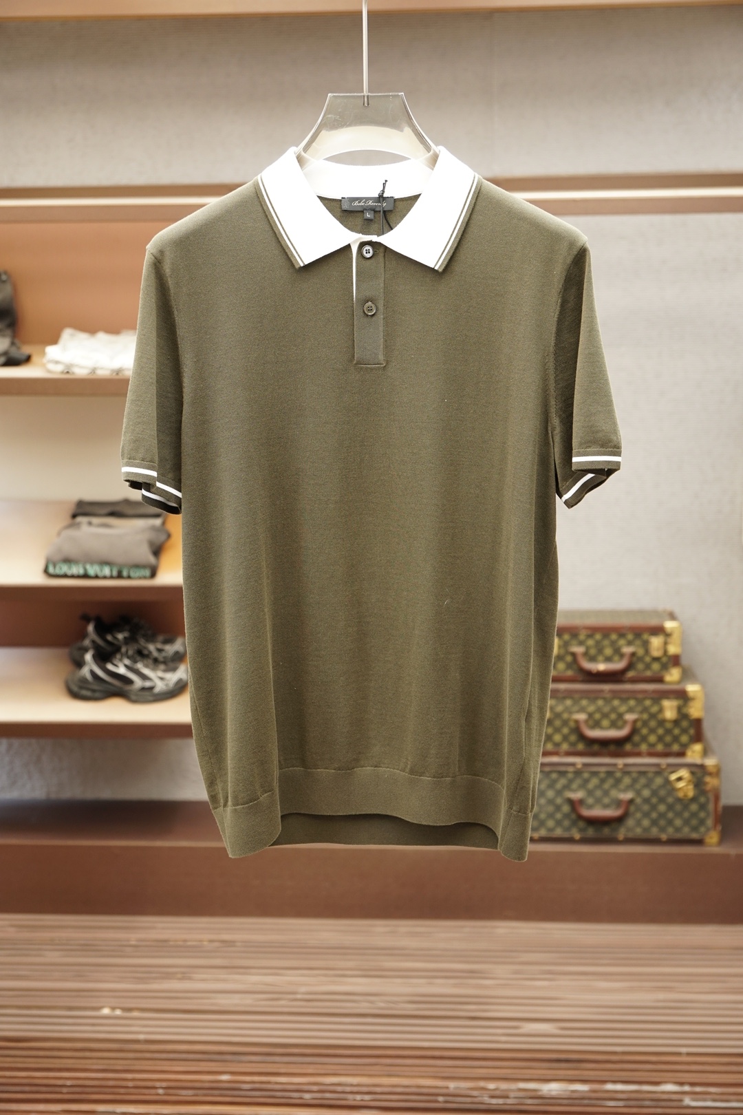 로로피아나 2026SS 남성 반팔 143316 Loro Piana T Shirt 상세 이미지 3