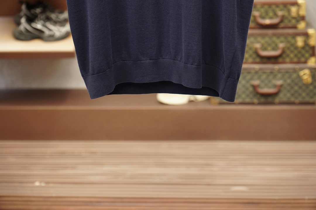 로로피아나 2026SS 남성 반팔 143315 Loro Piana T Shirt 상세 이미지 4
