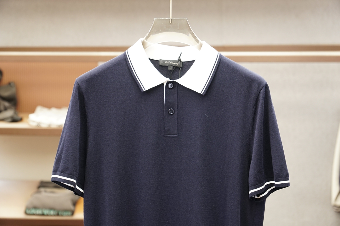 로로피아나 2026SS 남성 반팔 143315 Loro Piana T Shirt 상세 이미지 3