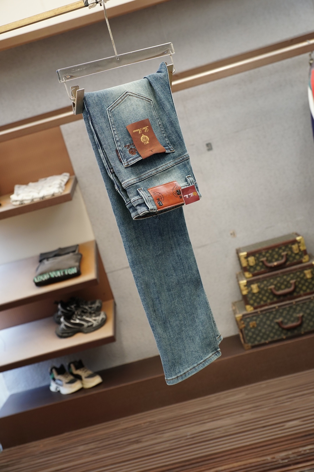 Loro Piana-2026秋冬偏小脚牛仔裤系列新品教父级洗水牛仔裤 🙏🍒🛹➕🌹奢华感ss官网专柜9000大洋新品热销