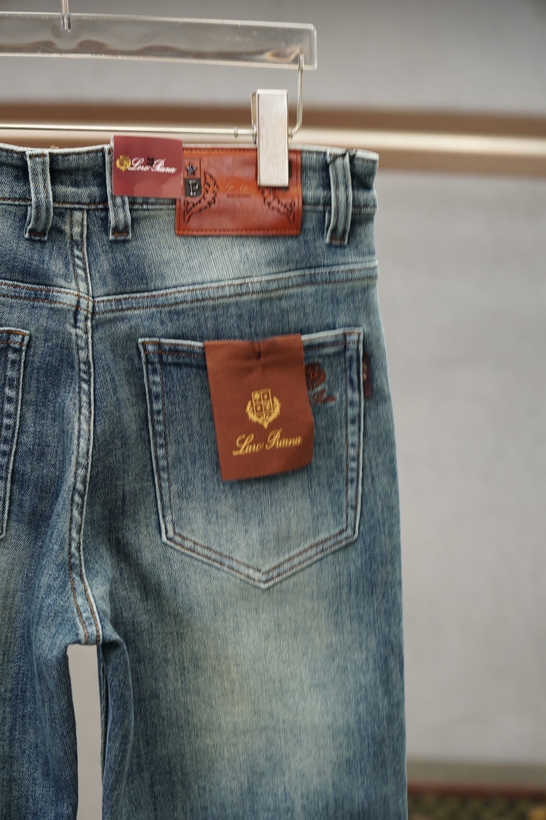 Loro Piana-2026秋冬偏小脚牛仔裤系列新品教父级洗水牛仔裤 🙏🍒🛹➕🌹奢华感ss官网专柜9000大洋新品热销
