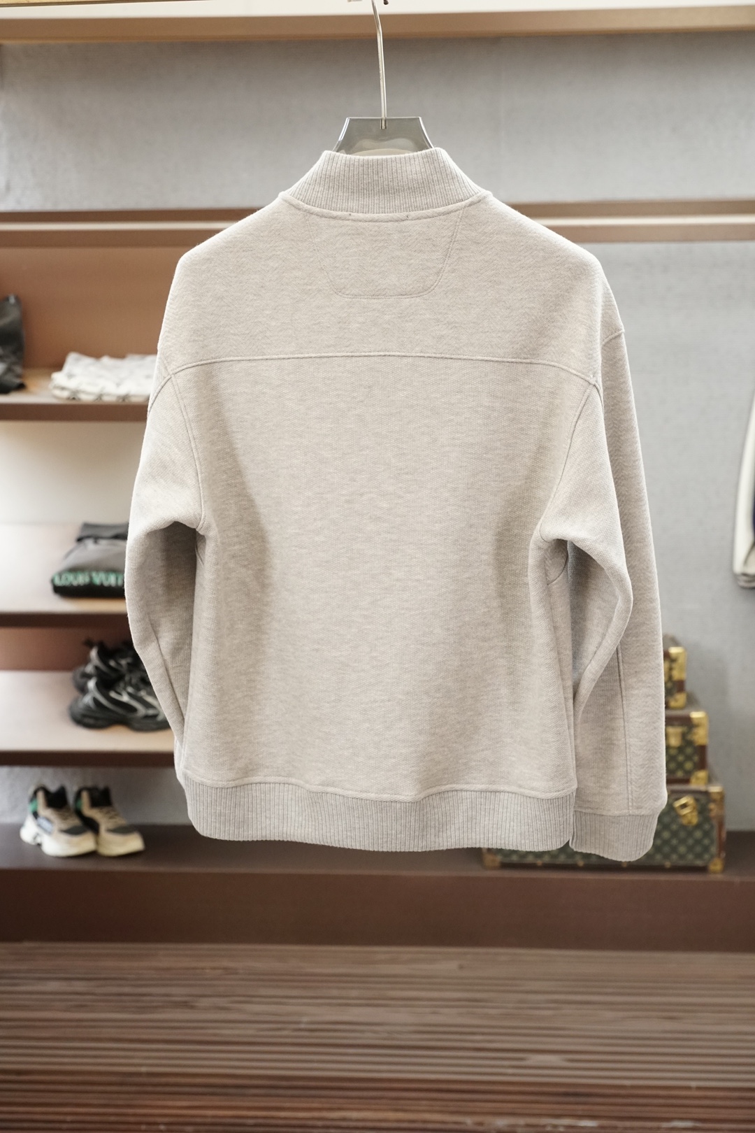 Loro Piana-2026秋款羊毛卫衣，秋冬秀场风尚，高密针织进口高克重羊毛面料，🍆➕👌🌏🌏有质感舒适柔软细呢，保暖