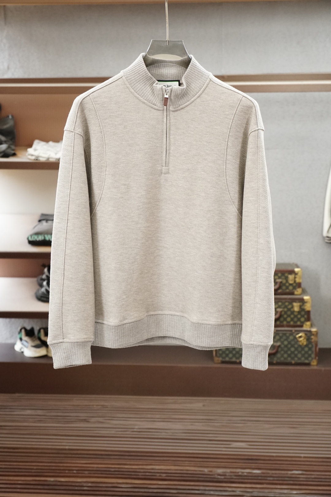 Loro Piana-2026秋款羊毛卫衣，秋冬秀场风尚，高密针织进口高克重羊毛面料，🍆➕👌🌏🌏有质感舒适柔软细呢，保暖